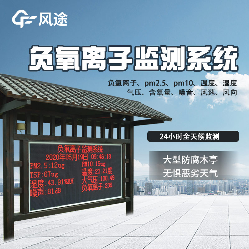 景區氣象監測解決方案:負氧離子監測站